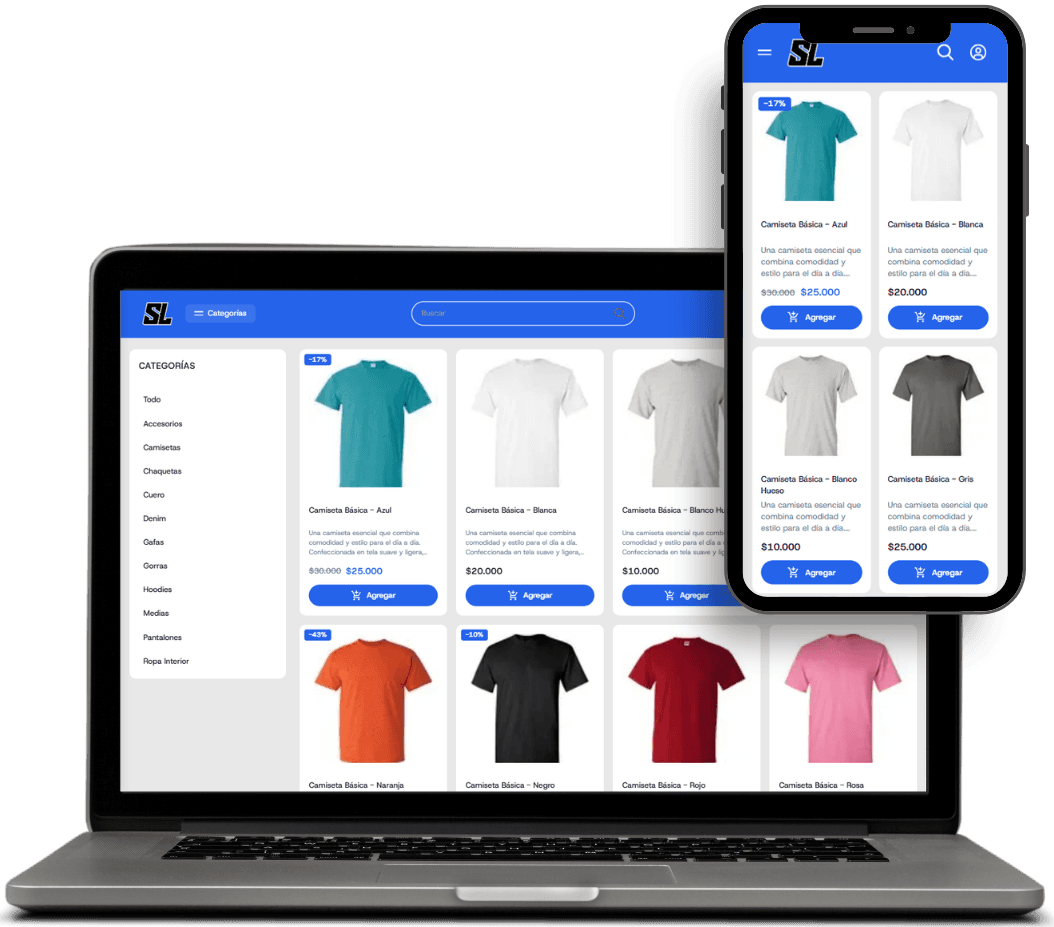 Tienda en Línea Tiendana